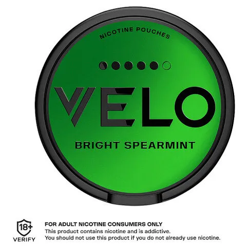 Velo Bright Spearmint 14mg 5 dots