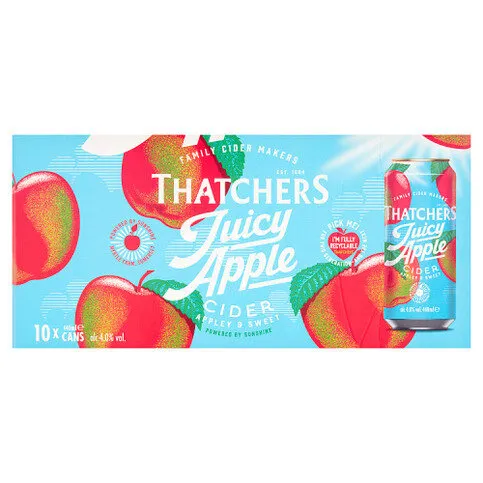 Thatchers Juicy Apple Cider 440ml 10 Pack