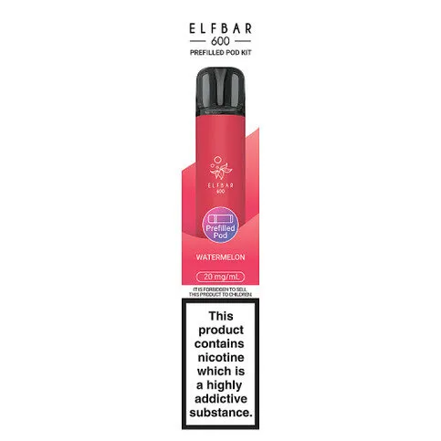 Elf Bar 600 Prefilled Pod Kit - Watermelon vape