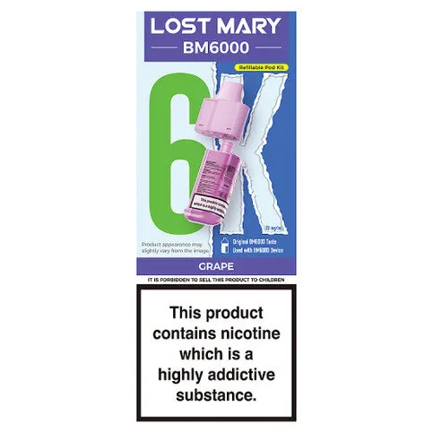 LostMary 6K Grape Pod