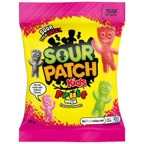 Sour Patch Kids Fruit Mix Candy 105g