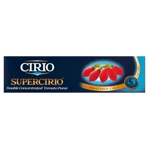 Cirio Tomato Puree Tubes 140g