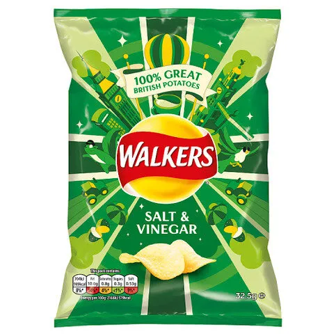 Walkers Salt & Vinegar 32.5g