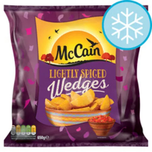 McCain Lightly Spiced Wedges 650g